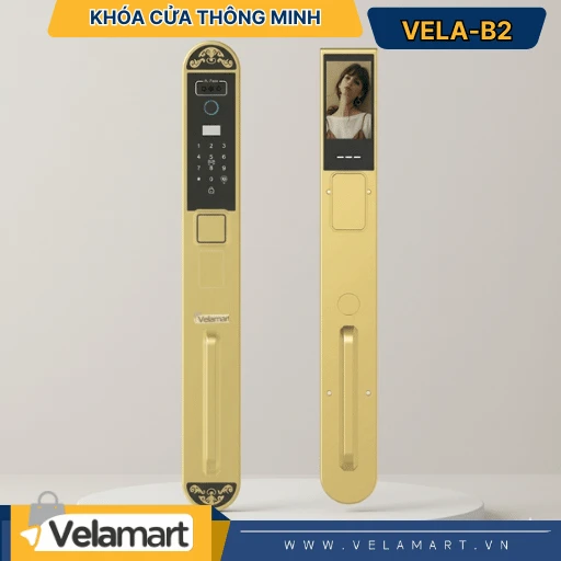 Khóa Cửa Thông Minh Vela-B2 – An Toàn Gấp 3, Tiện Lợi Gấp 10